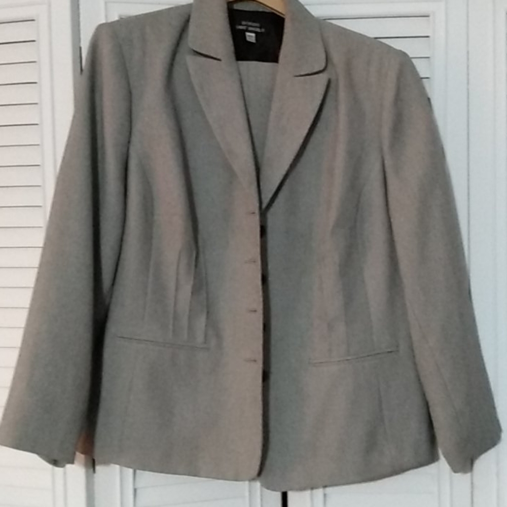 Grey Pantsuit 18W by Giorgio Saint Angelo